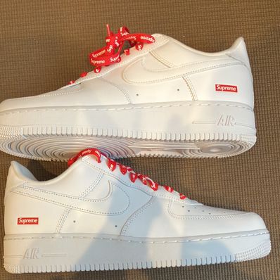 Supreme × Nike Air Force 1 Low "White"
