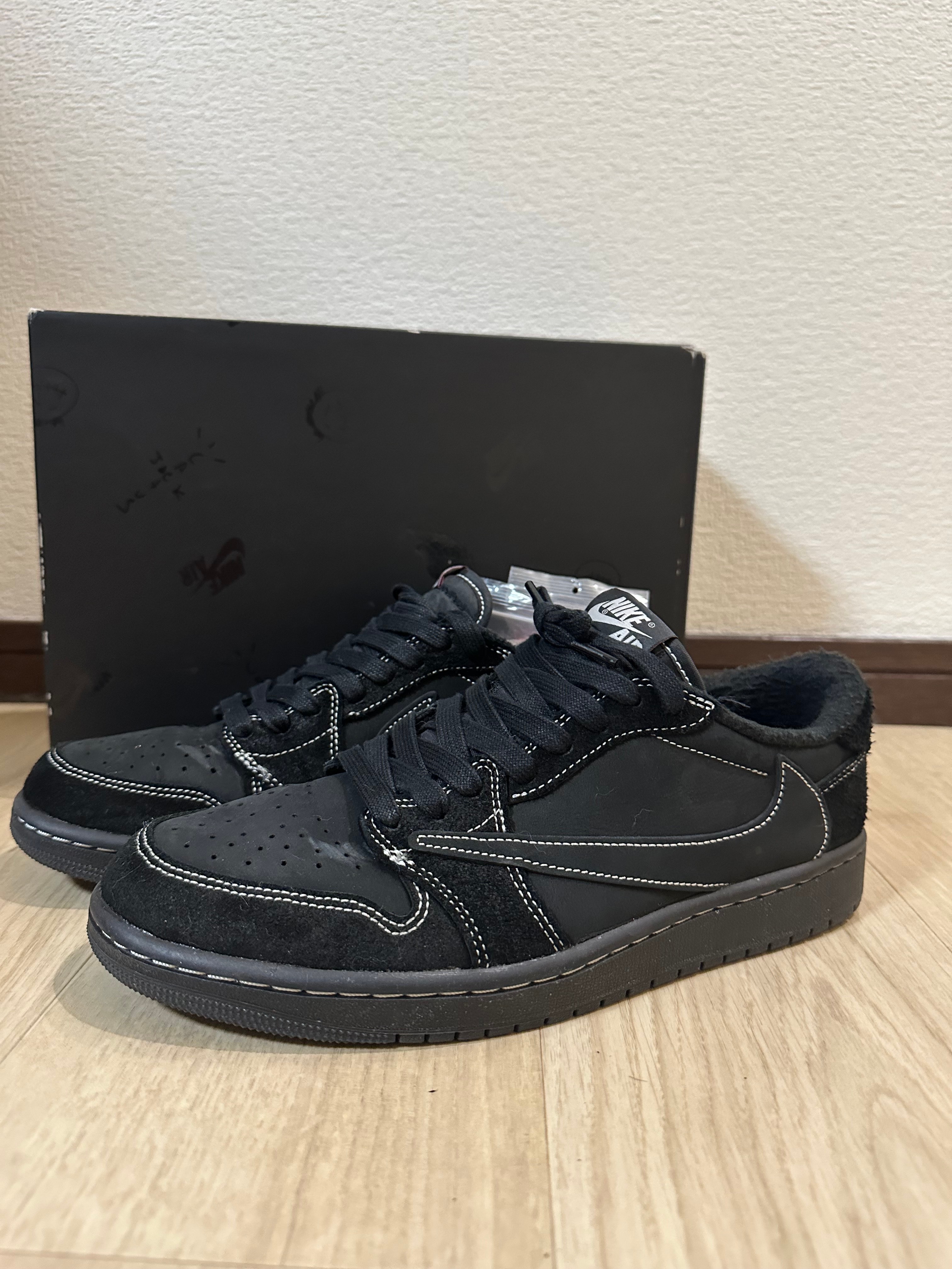 処分！Nike Air Jordan 1 Low ブラックファントム Travis Scott × Nike PS Air Jordan 1 Low OG SP 