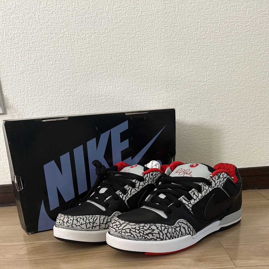 Paul Rodriguez × Nike SB Zoom Air "Black/Grey/Varsity Red"