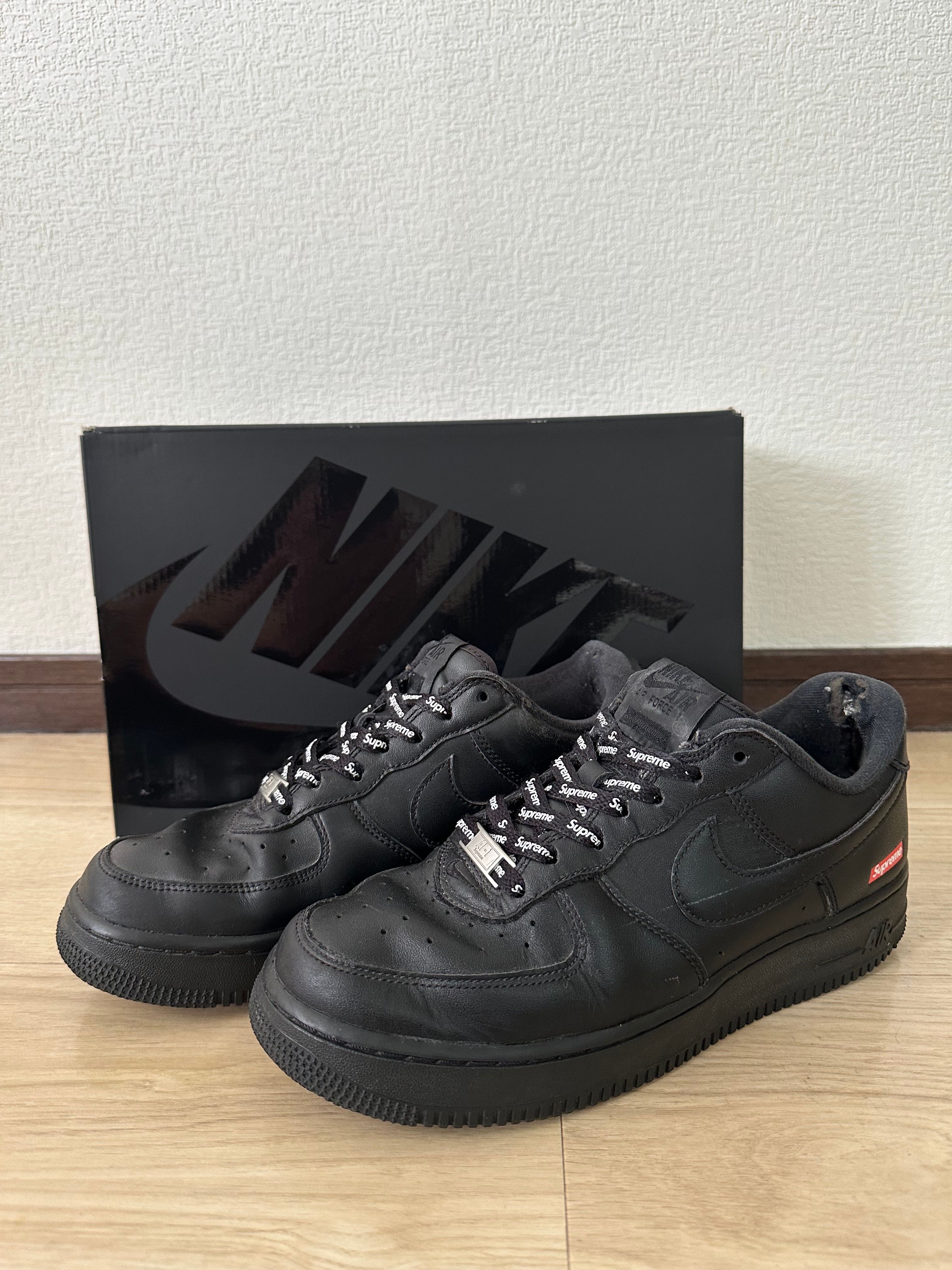 Supreme × Nike Air Force 1 Low "Black"