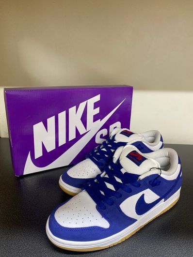 Nike SB Dunk Low "Los Angeles Dodgers/Deep Royal Blue"