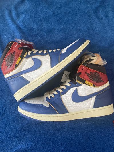 Union × Nike Air Jordan 1 Retro High OG NRG "Storm Blue/Varsity Red"