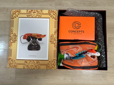 Concepts × Nike SB Dunk Low SP "Orange Lobster" (Special Box)