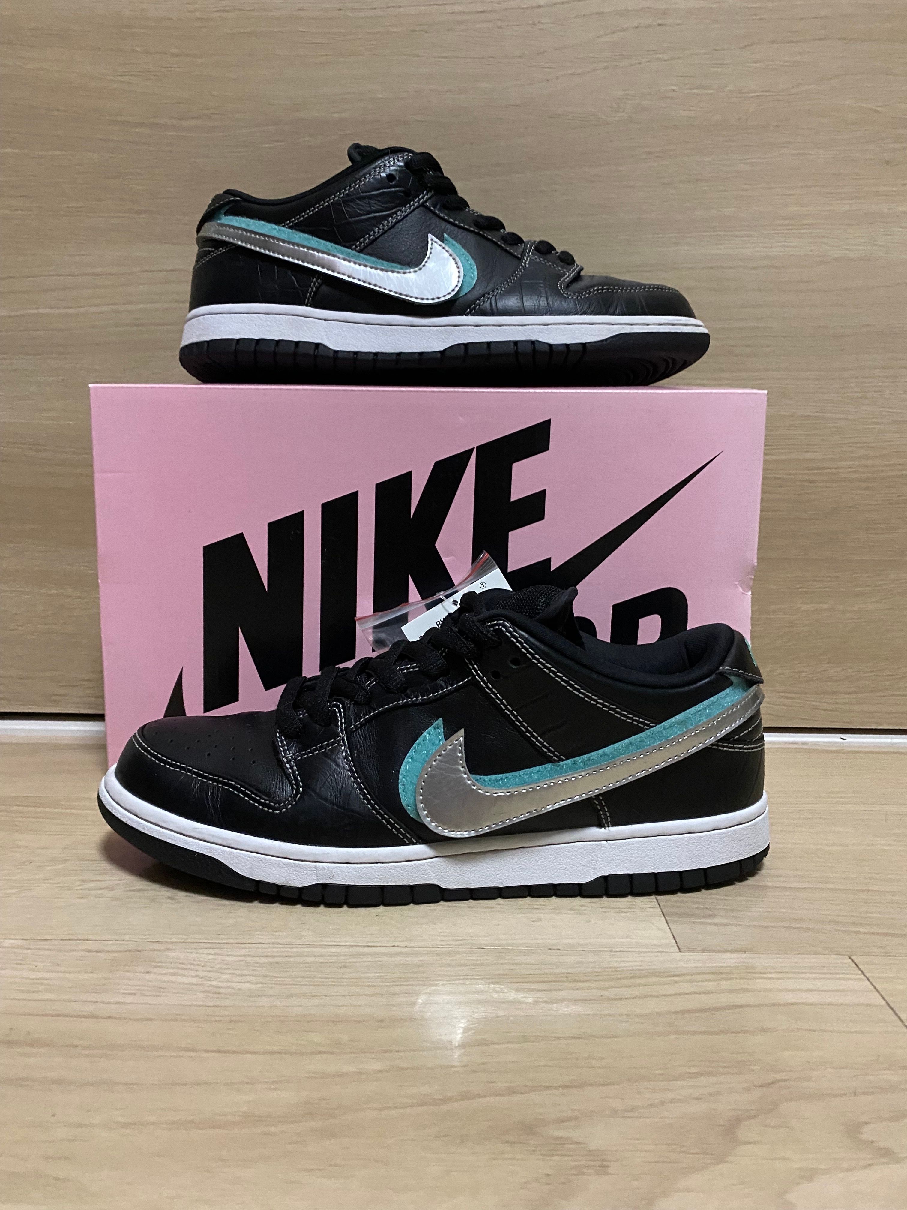 Diamond Supply Co. × Nike SB Dunk Low Pro "Black"