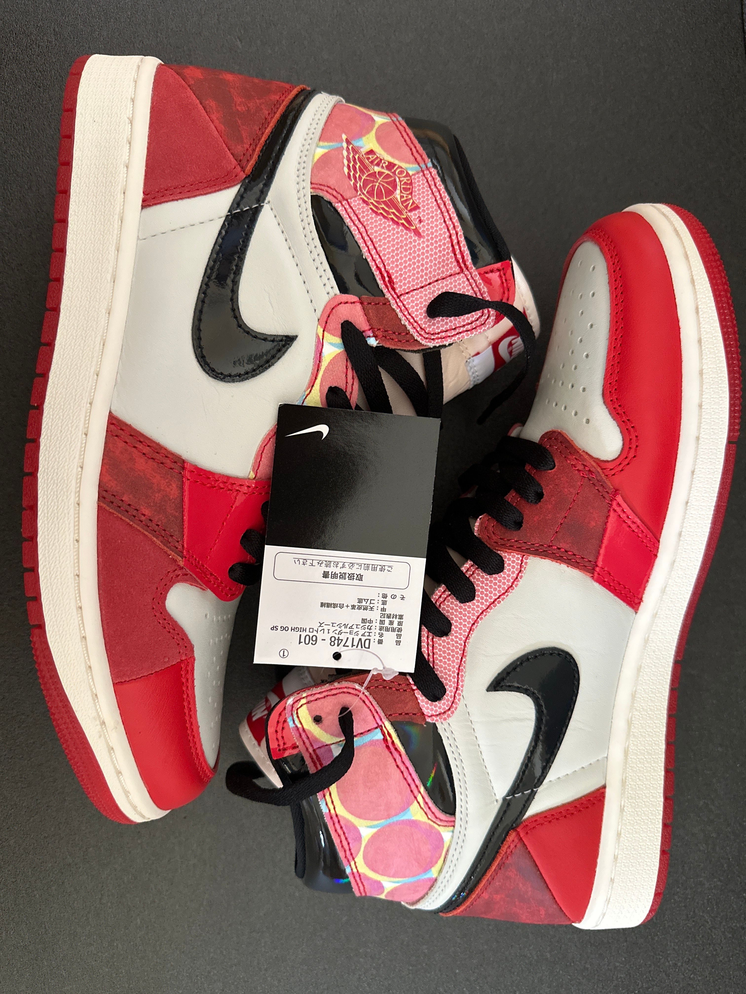 Spider-Man × Nike Air Jordan 1 High OG SP "Next Chapter/Spider-Man:Across the Spider-Verse"