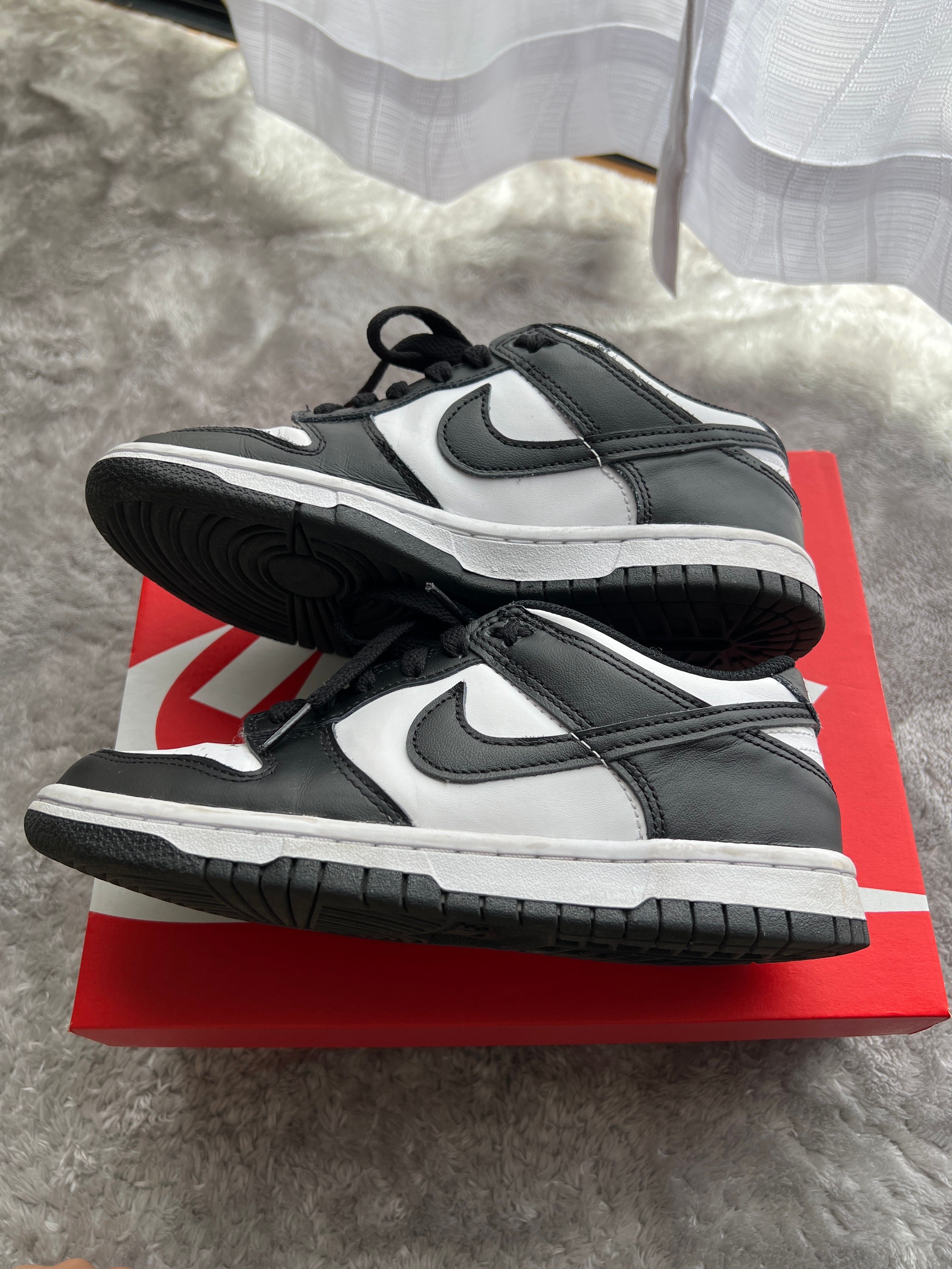 Nike GS Dunk Low "White/Black"