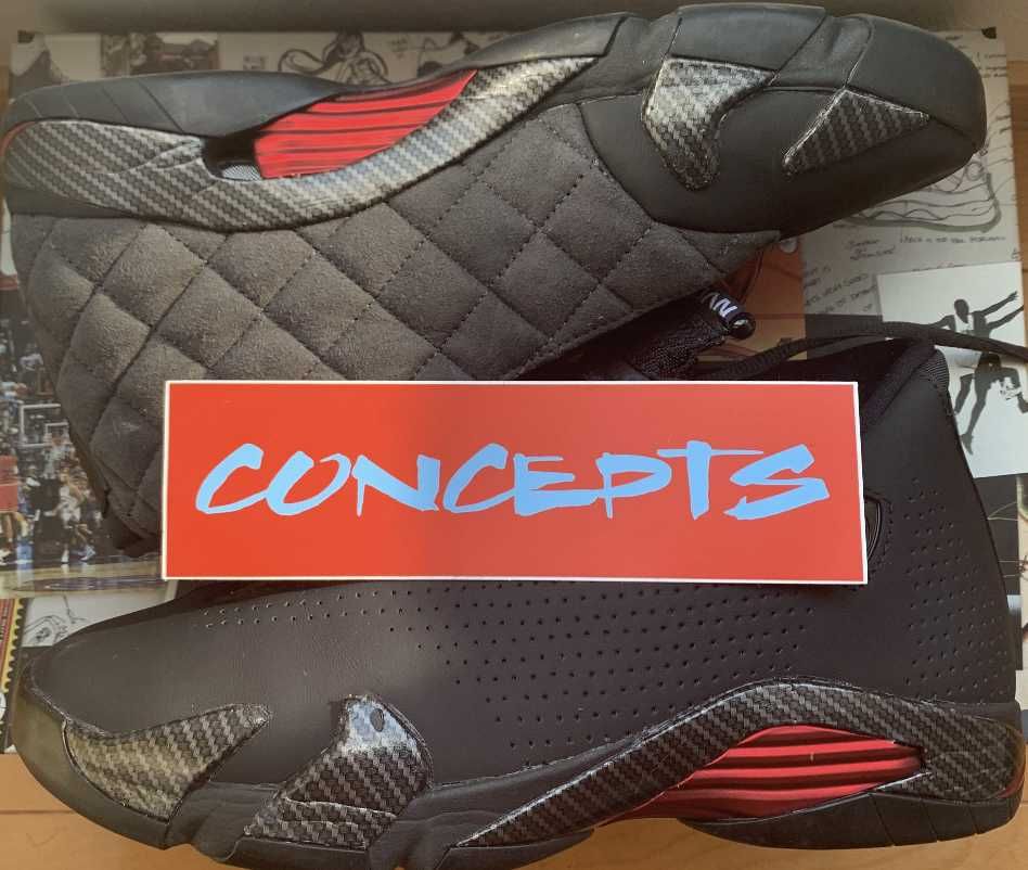 NIKE AIR JORDAN 14 "BLACK FERRARI"