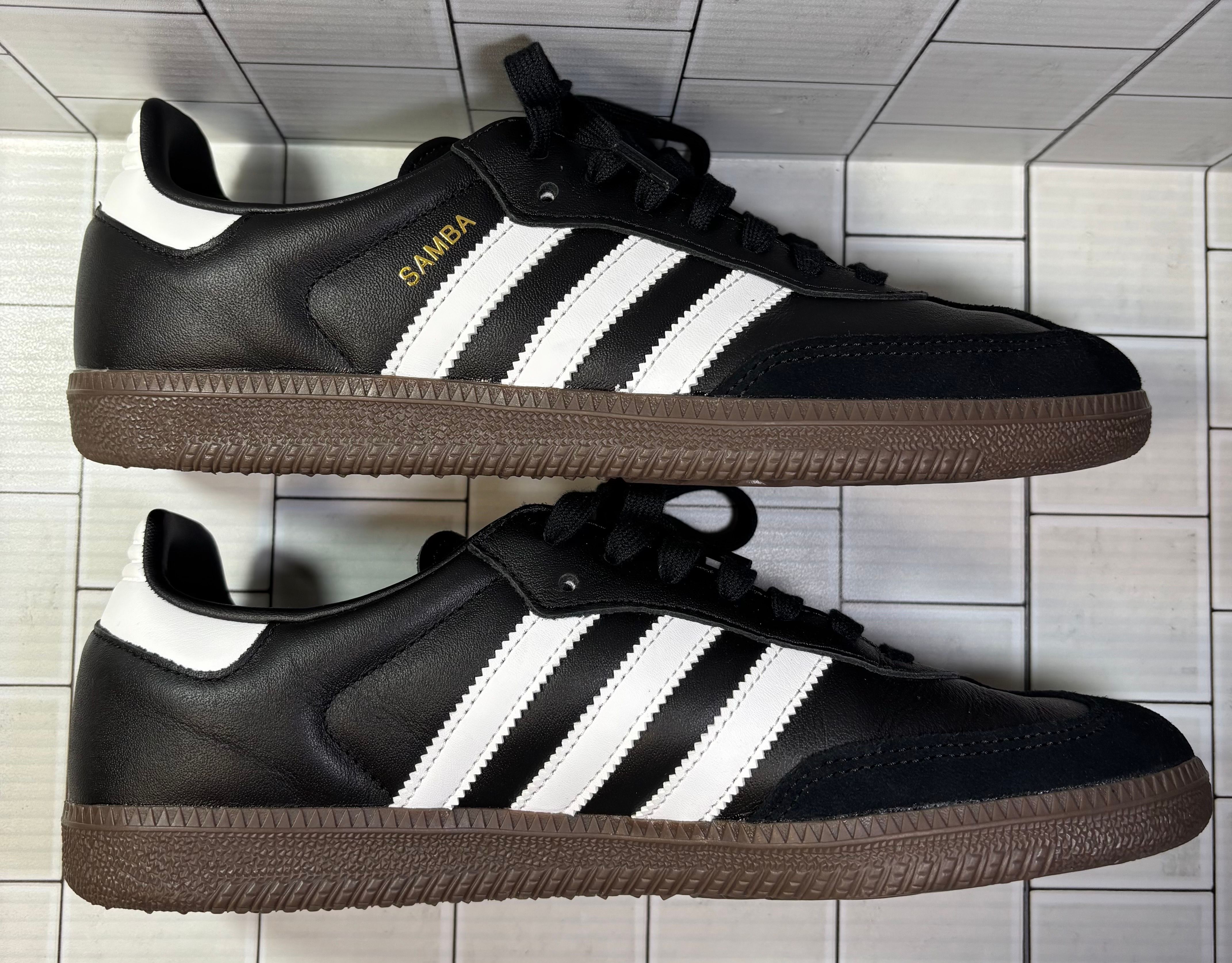 adidas Samba OG "Core Black/Cloud White/Gum"