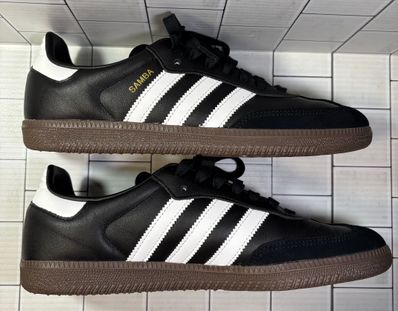 adidas Samba OG "Core Black/Cloud White/Gum"