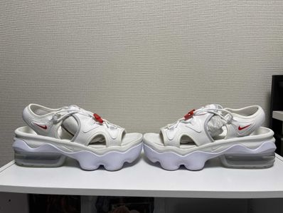 NIKE AIR MAX KOKO SANDAL Women's WHITE/UNIVERSITY RED