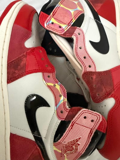 Spider-Man × Nike Air Jordan 1 Retro High OG SP "Spider-Man: Across the Spider-Verse/University Red"