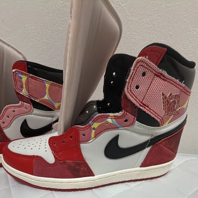 Spider-Man × Nike Air Jordan 1 Retro High OG SP "Spider-Man: Across the Spider-Verse/University Red"