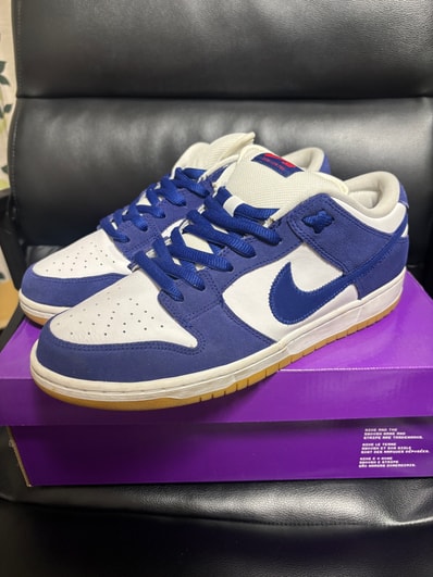 Nike SB Dunk Low "Los Angeles Dodgers/Deep Royal Blue"