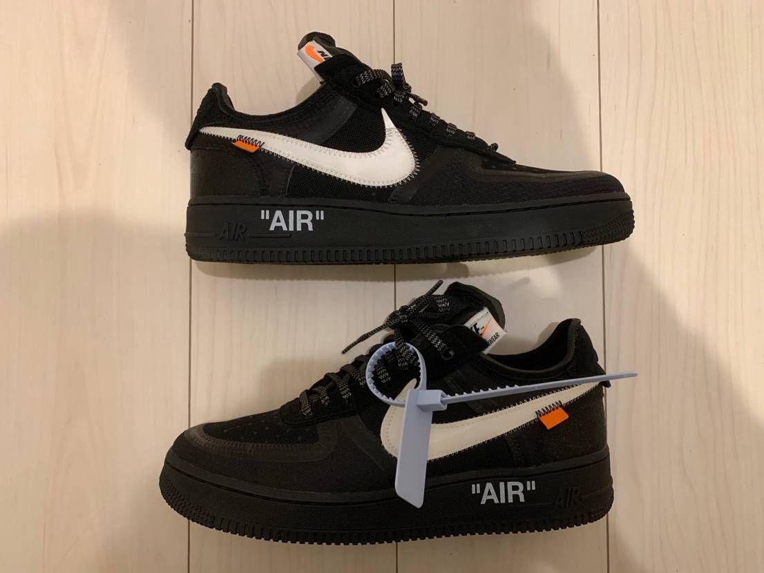 Off-White × Nike Air Force 1 Low "Black"