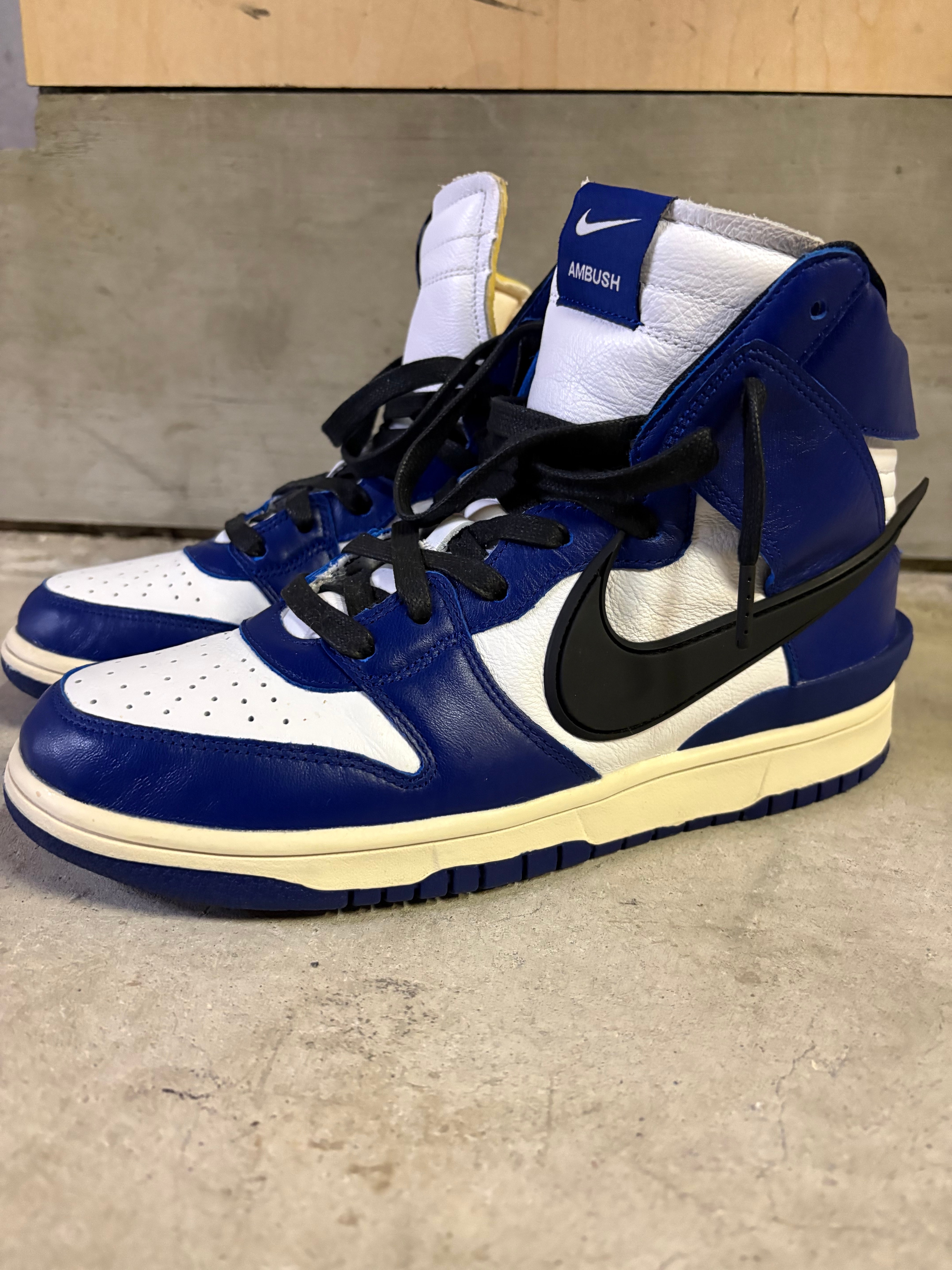 Ambush × Nike Dunk High "Deep Royal"