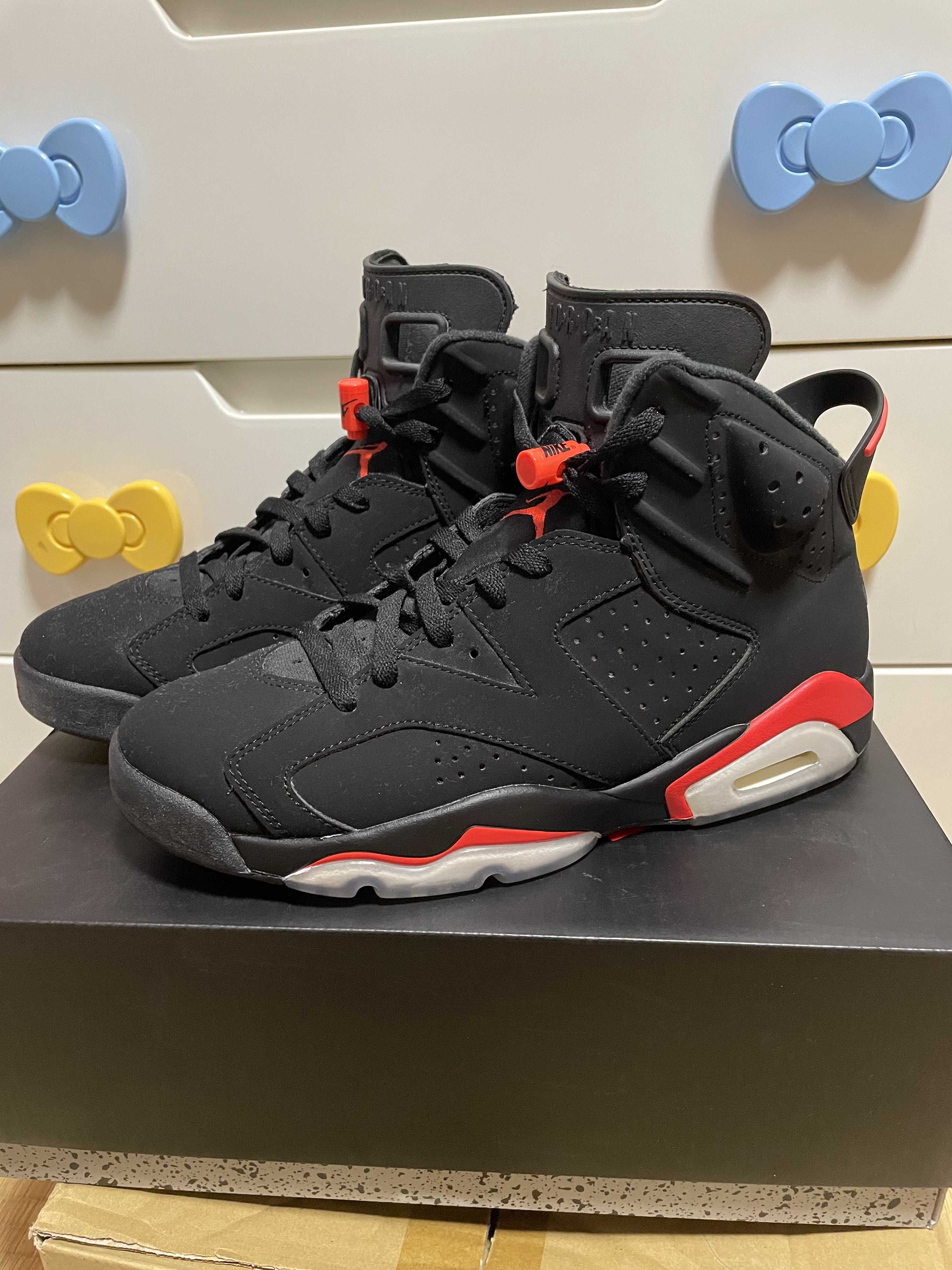 Nike Air Jordan 6 Retro OG "Black/Infrared"