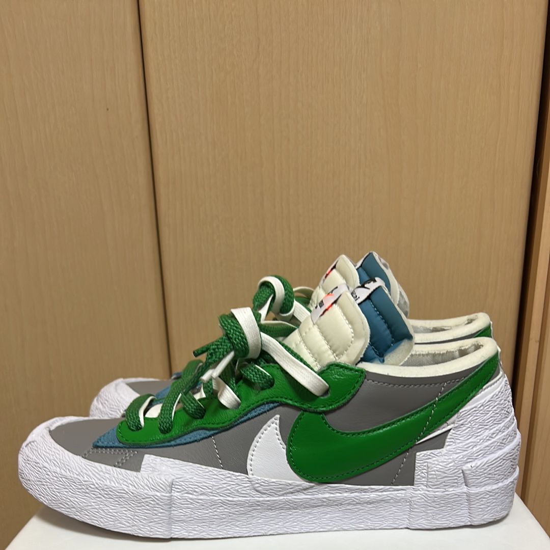 sacai × Nike Blazer Low "Classic Green"