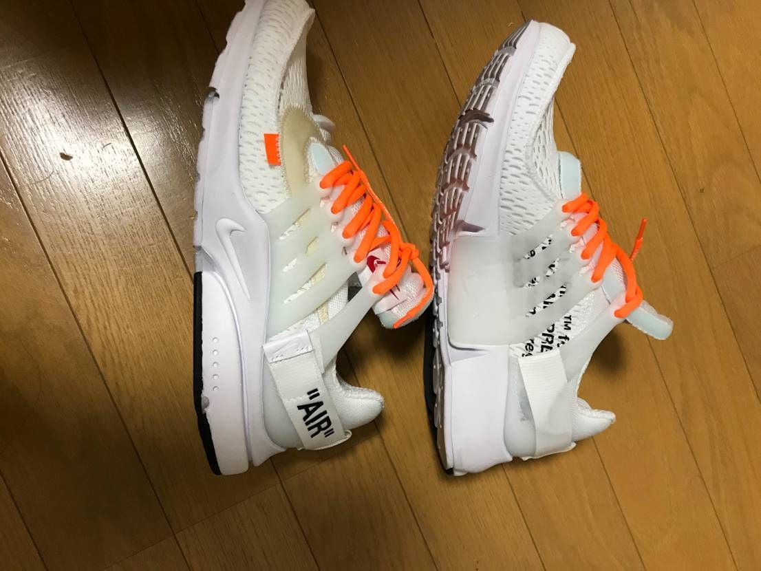 Off-White × Nike Air Presto "White/Black/Cone"
