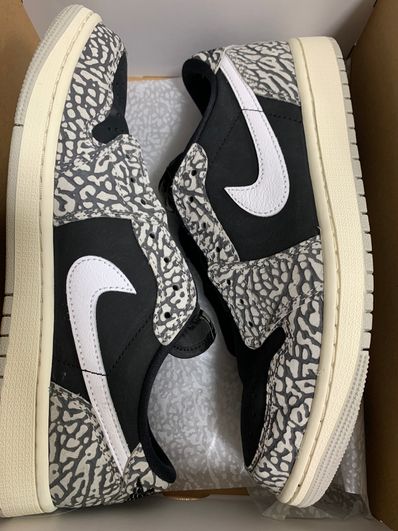 Nike Air Jordan 1 Retro Low OG "Black Cement"