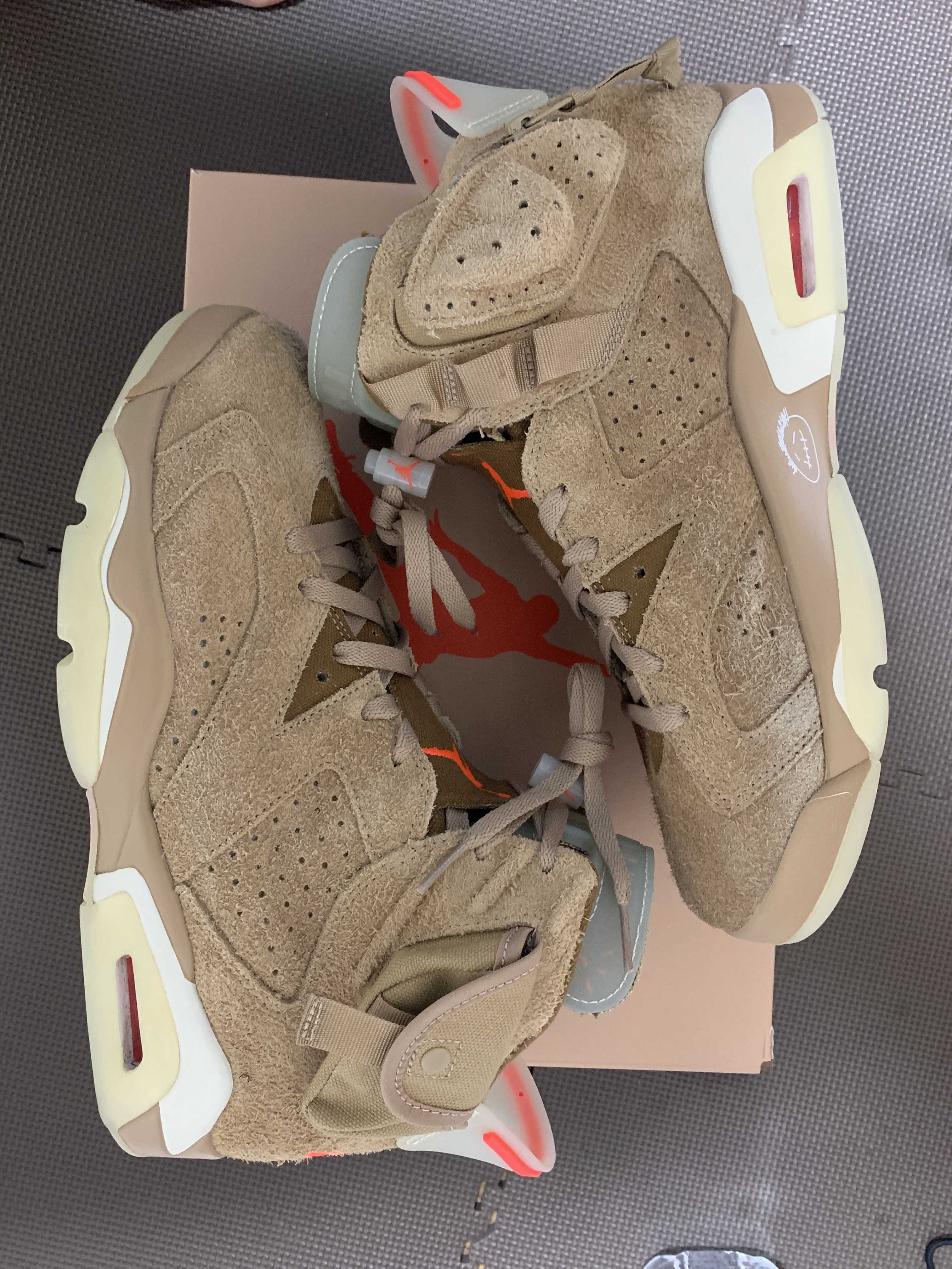 Travis Scott × Nike Air Jordan 6 "British Khaki"