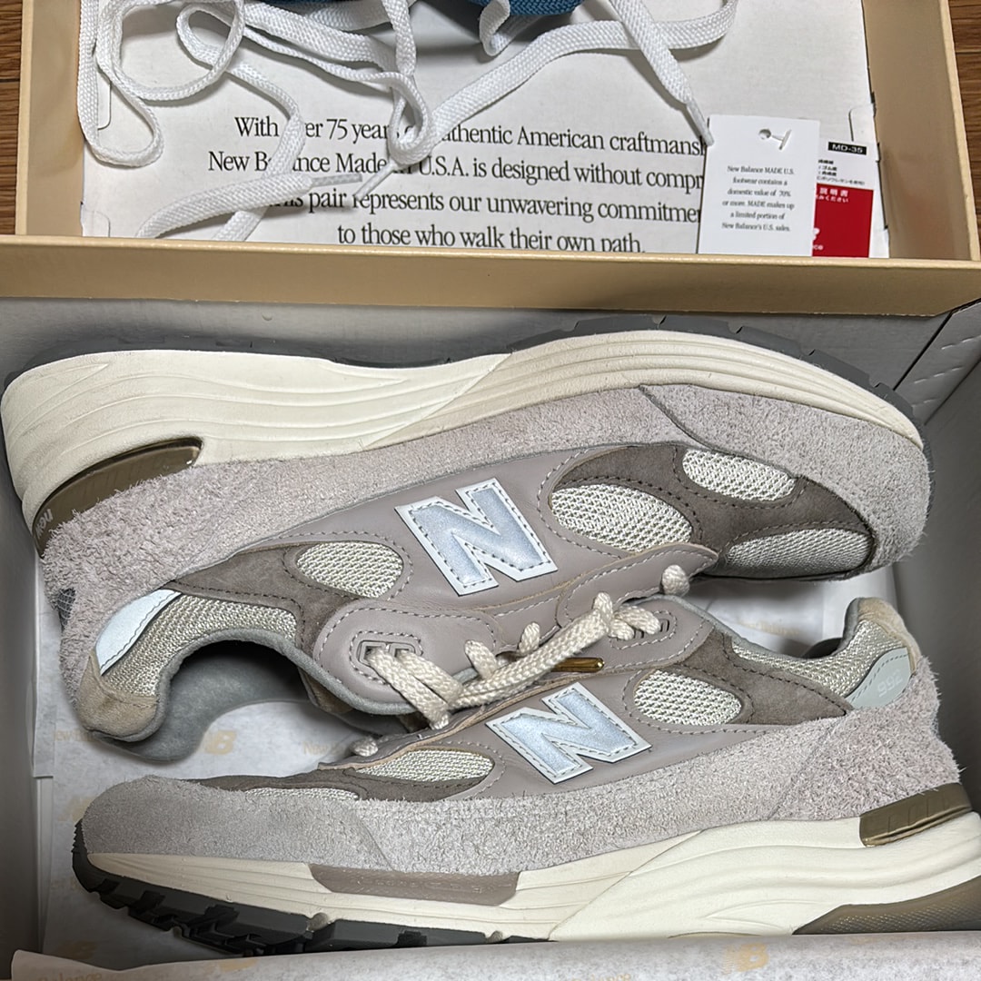 New Balance 992 "Moonrock/Mushroom"