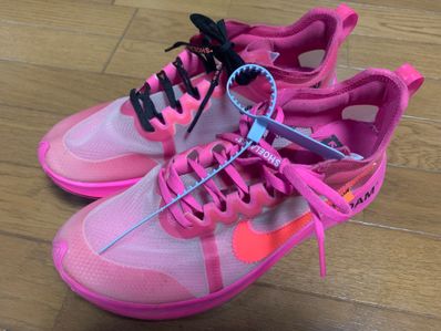 Off-White × Nike Zoom Fly "Pink"