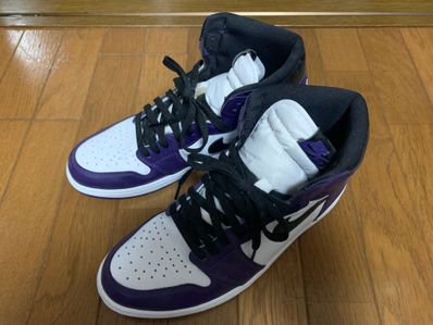 Nike Air Jordan 1 Retro High OG "Court Purple White/Black" (2020)
