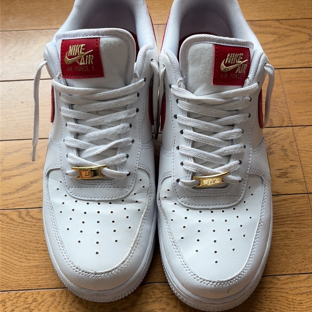 Nike Air Force 1 Low '07 Essential "White/Gym Red" (2021)