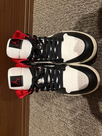Nike Women's Air Jordan 1 Mid "Black/Gym Red"