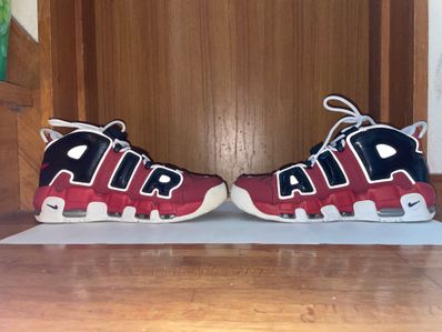 Nike Air More Uptempo ’96 "Black and Varsity Red" (2021)