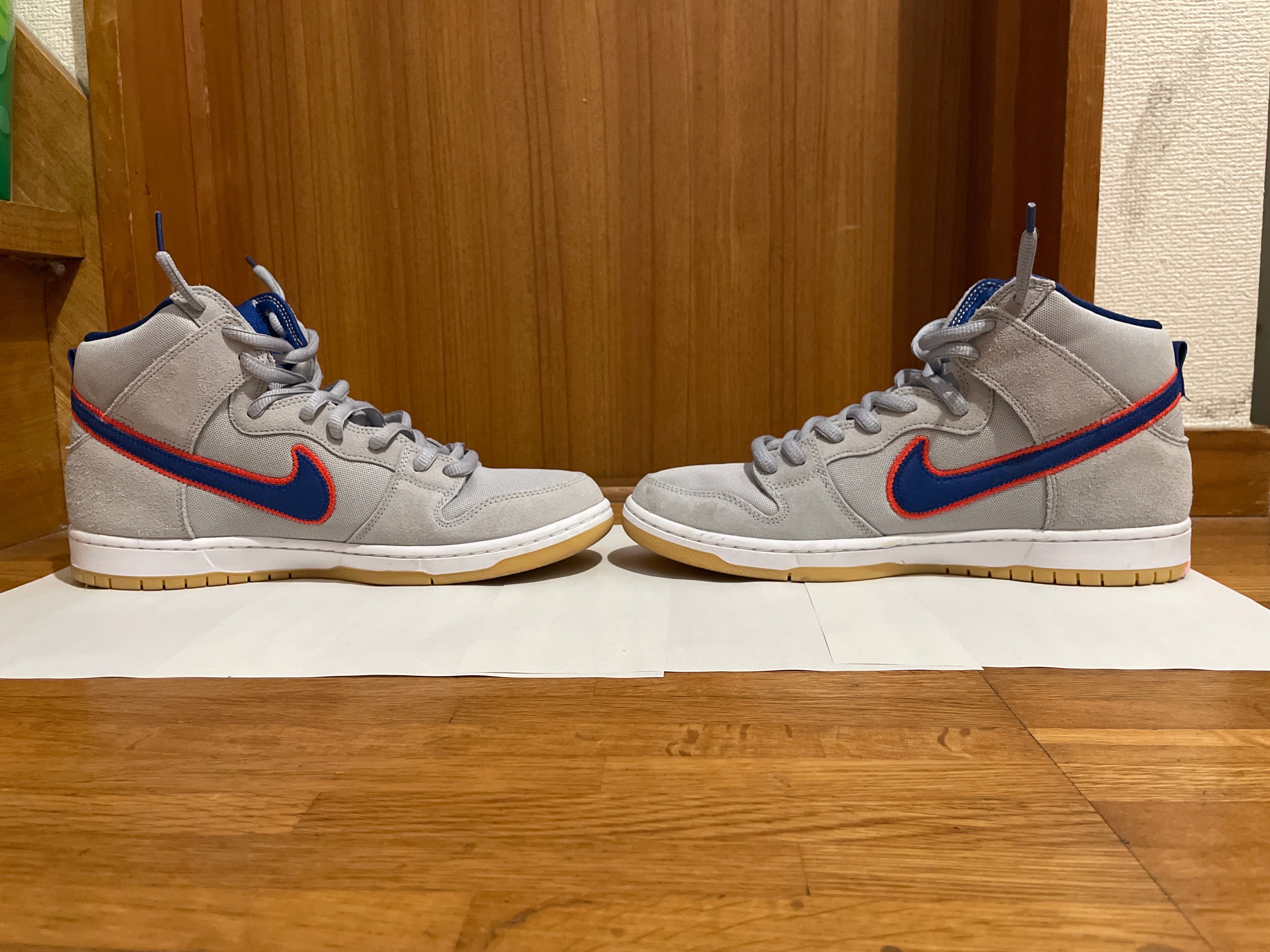 Nike SB Dunk High "Rush Blue and Team Orange/New York Mets"