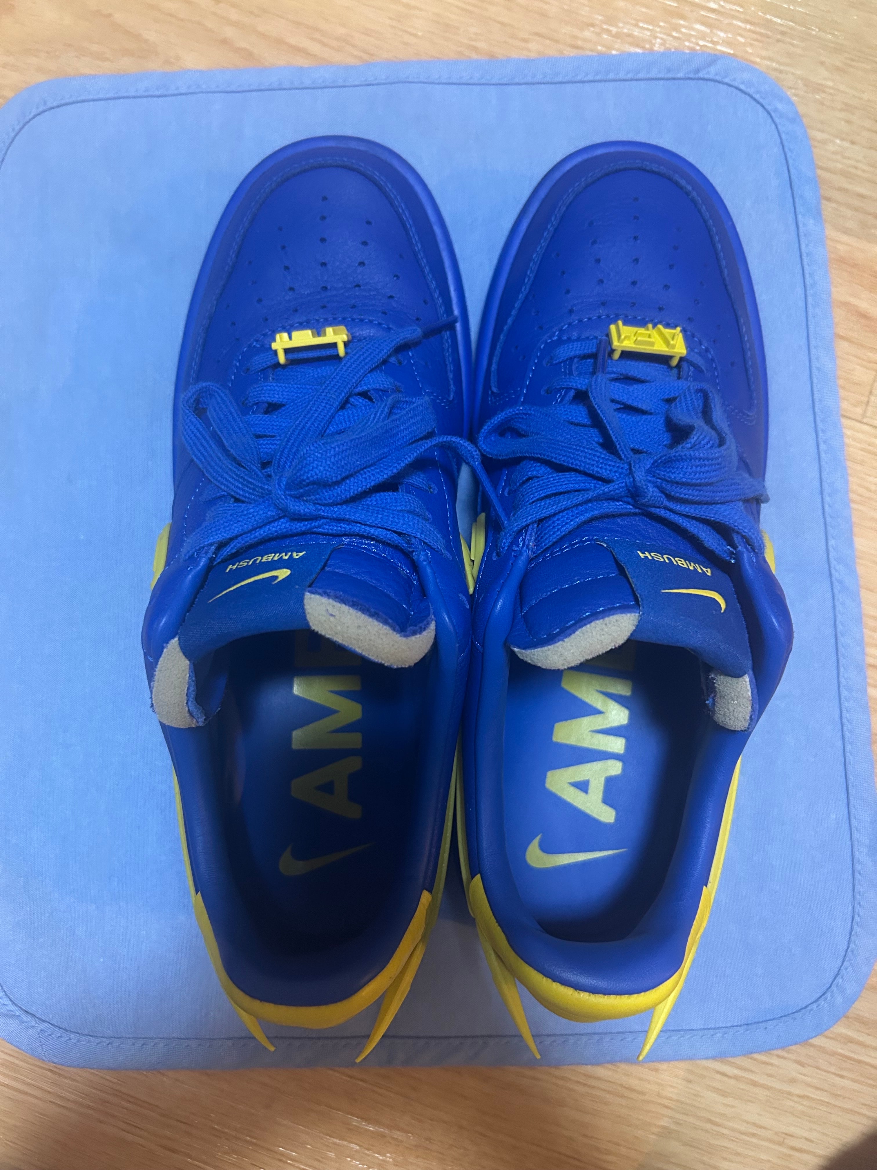 AMBUSH × Nike Air Force 1 Low "Game Royal and Vivid Sulfur"