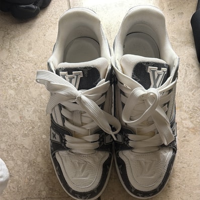 Louis Vuitton Women's LV Trainer Sneaker "Gray"