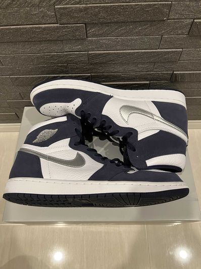 Nike Air Jordan 1 High OG CO.JP "White/Midnight Navy" (2020)(ブリーフケースなし)