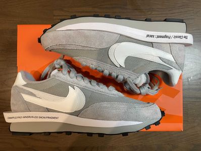 Fragment × sacai × Nike LD Waffle "Light Smoke Grey"