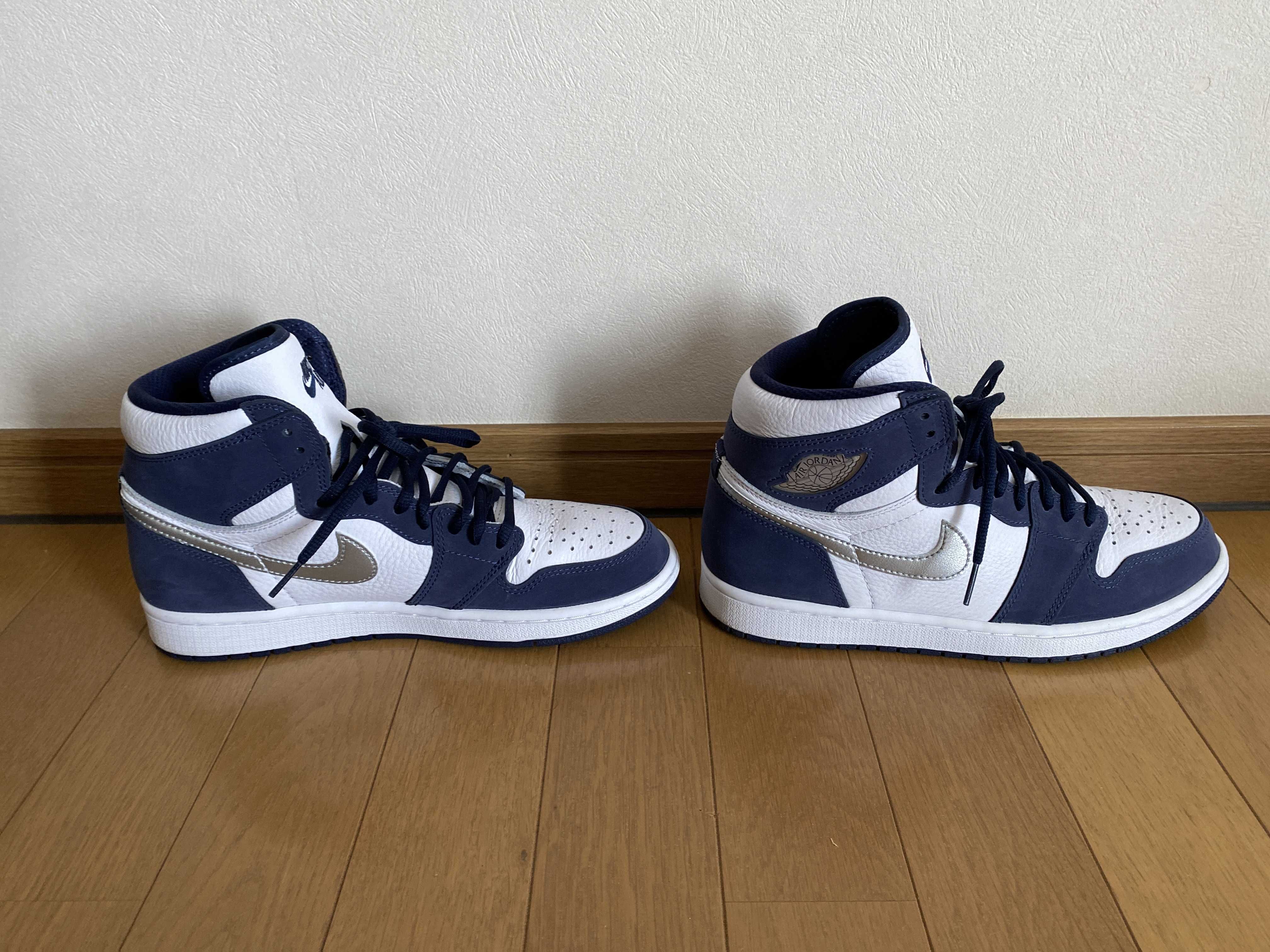 Nike Air Jordan 1 High OG CO.JP "White/Midnight Navy" (2020)(ブリーフケースなし)
