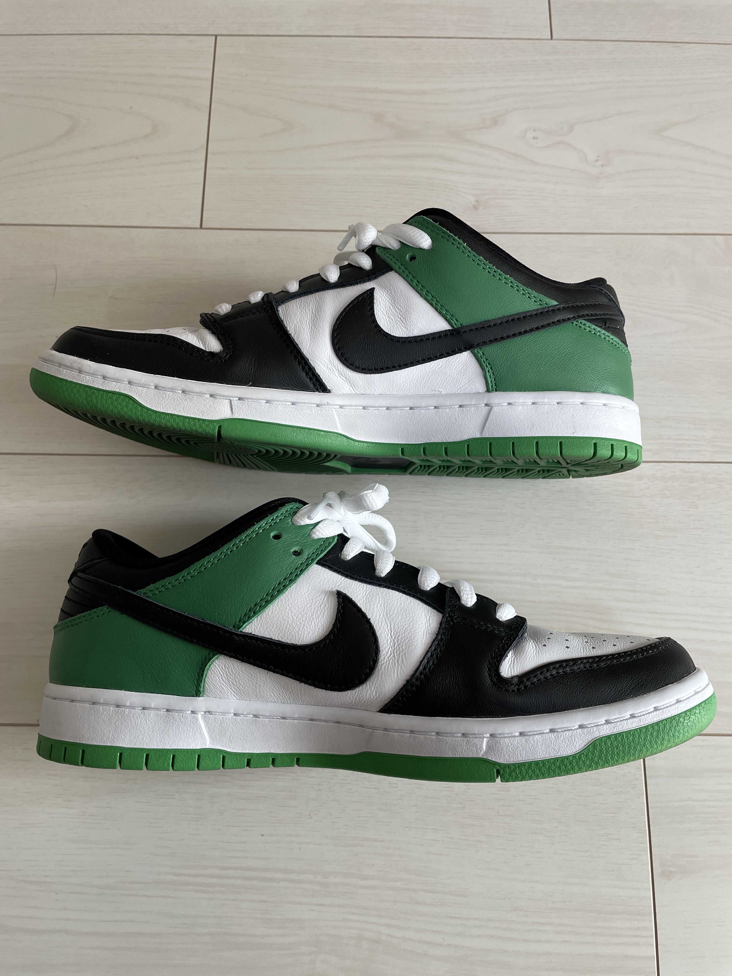 Nike SB Dunk Low Pro "Black and Classic Green"