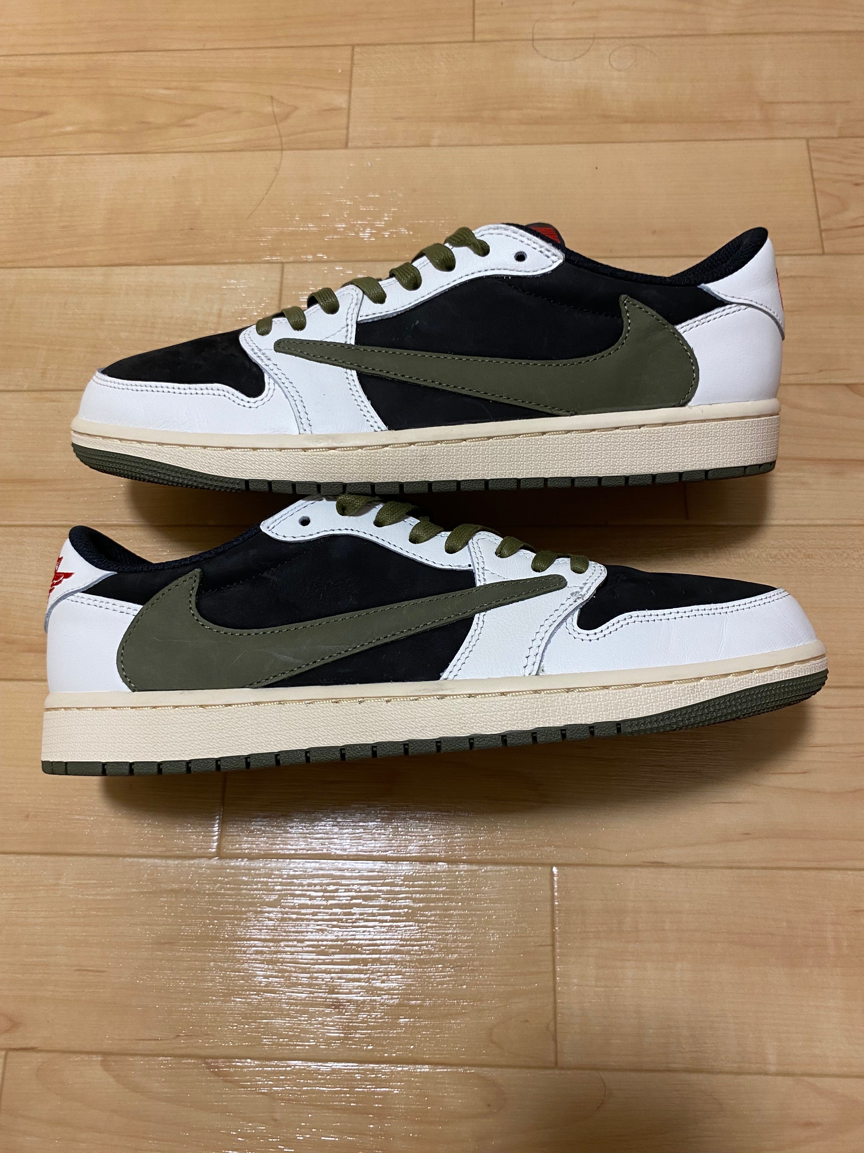 Travis Scott × Nike Women's Air Jordan 1 Low OG "Medium Olive"