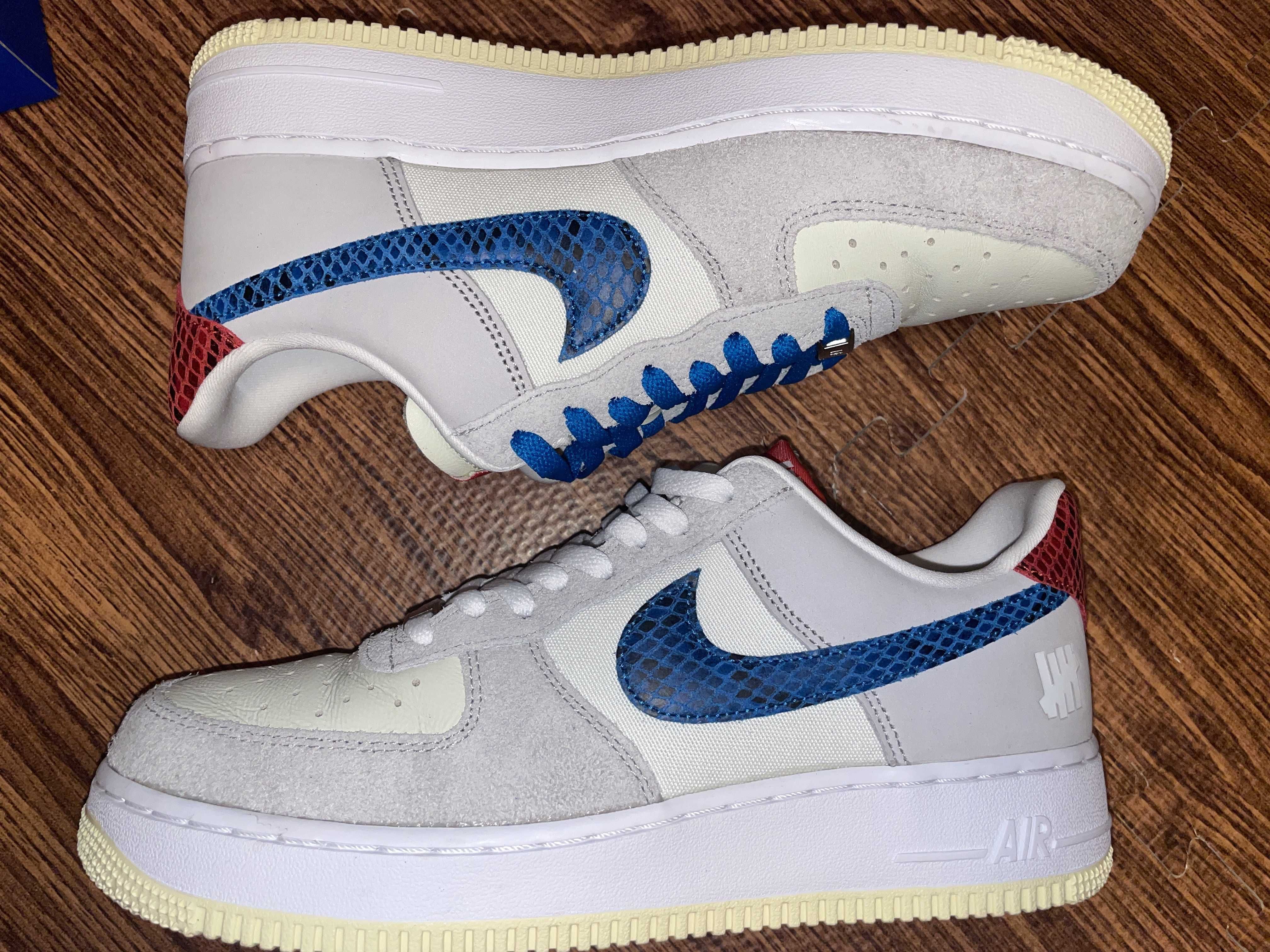 UNDEFEATED × Nike Air Force 1 Low "White"