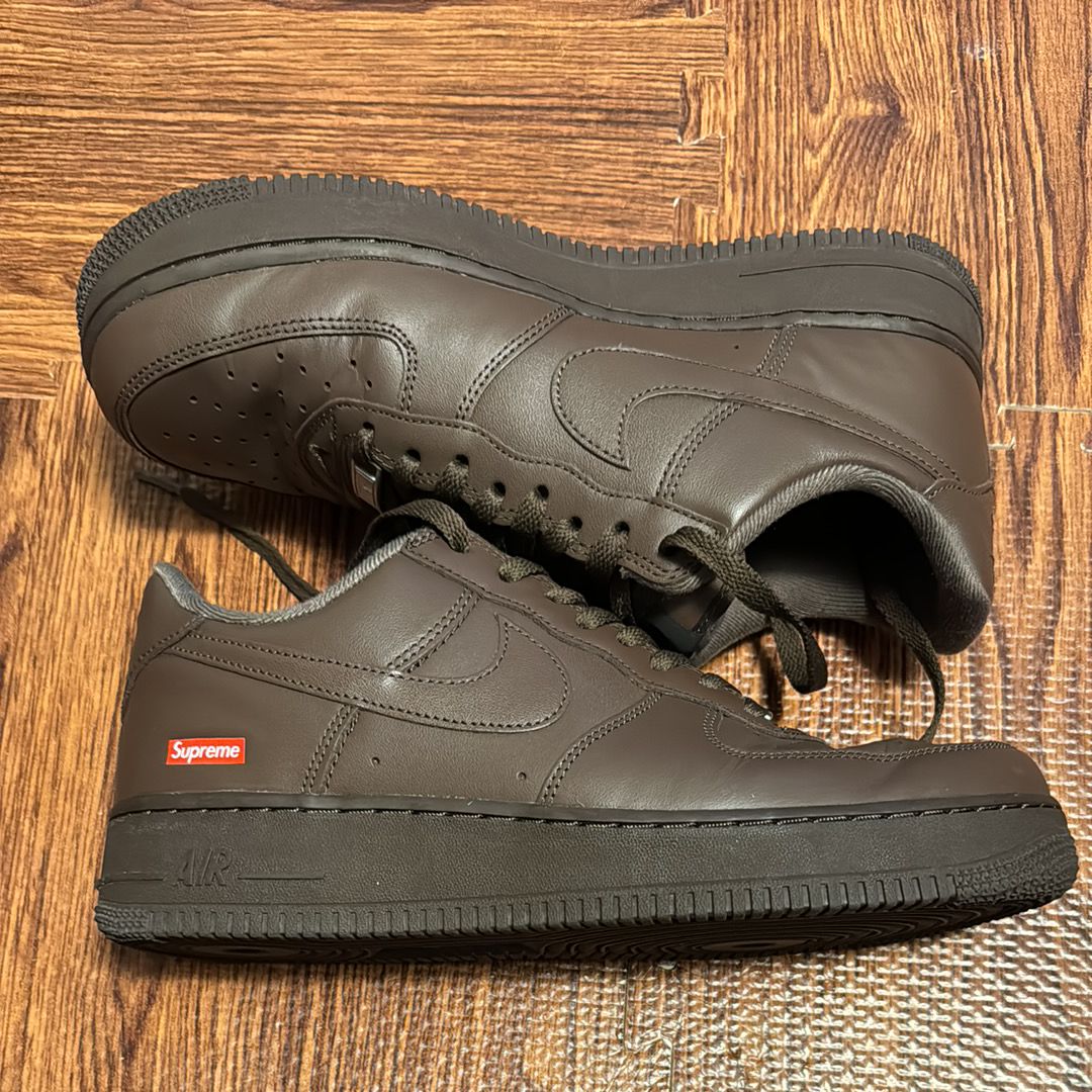 Supreme × Nike Air Force 1 Low "Baroque Brown"
