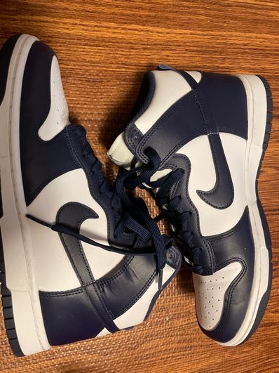 Nike Dunk High "Championship Navy"