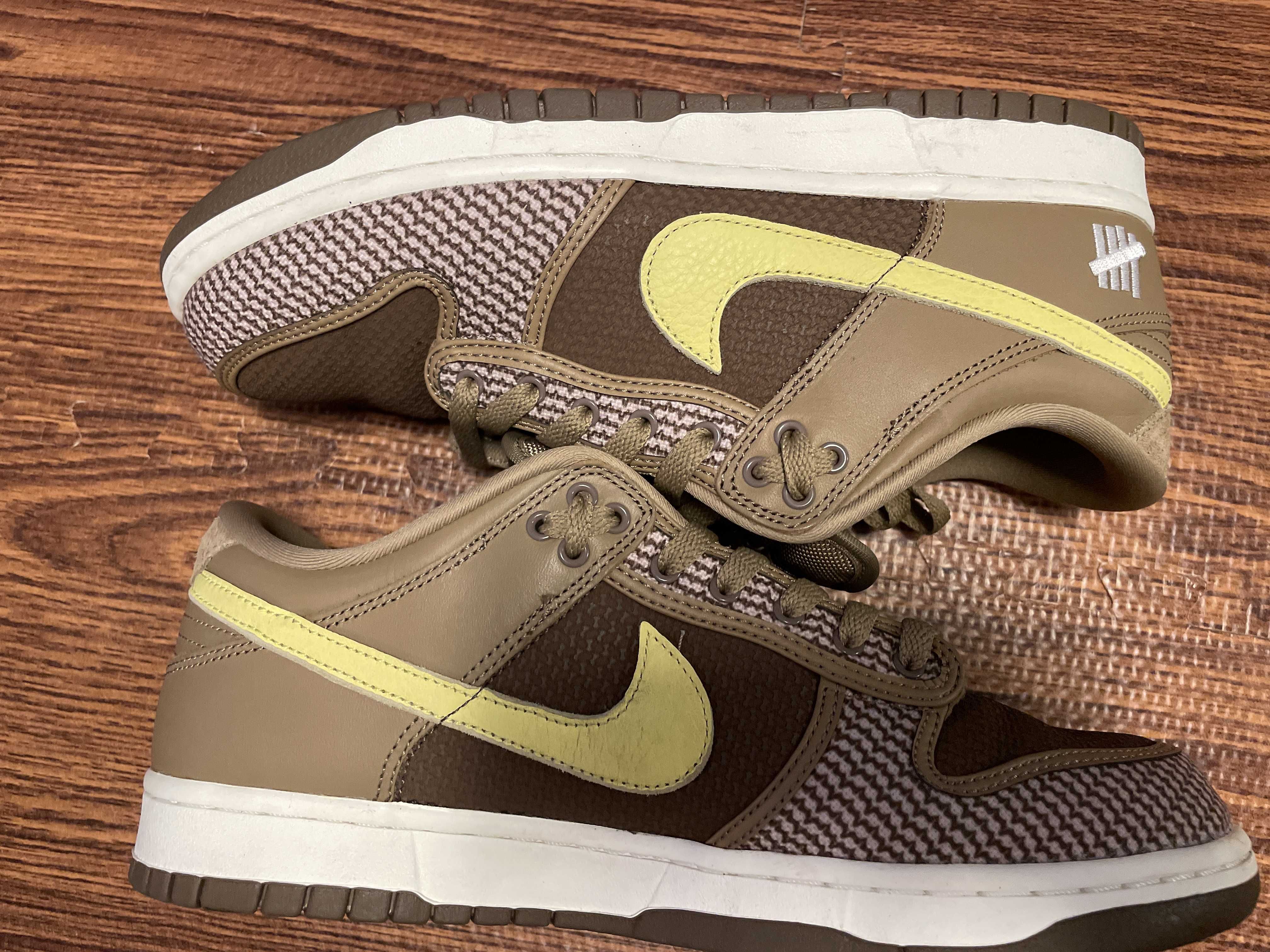 UNDEFEATED × Nike Dunk Low SP "Canteen/Lemon Frost/Palomino"