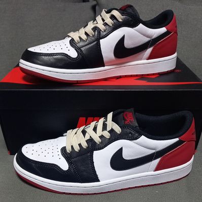 Nike Air Jordan 1 Retro Low OG "Black Toe"