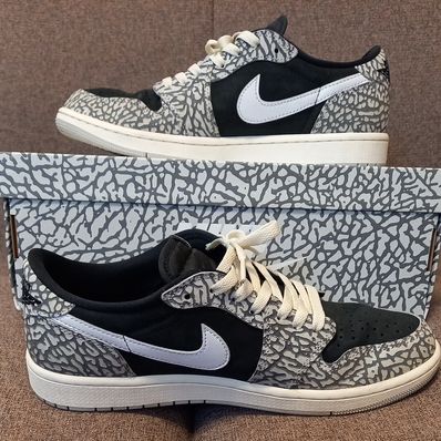 Nike Air Jordan 1 Retro Low OG "Black Cement"
