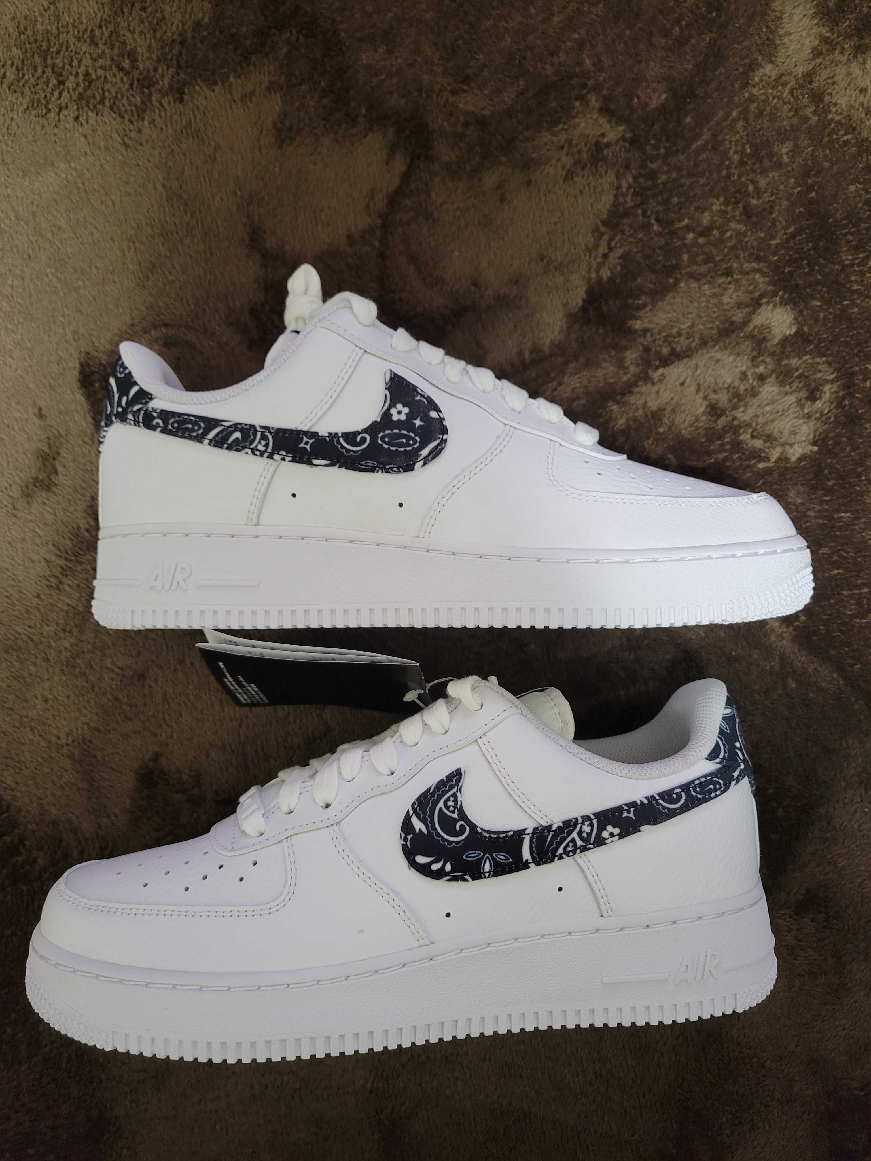 Nike Women's Air Force 1 Low '07 Essential "Black Paisley"