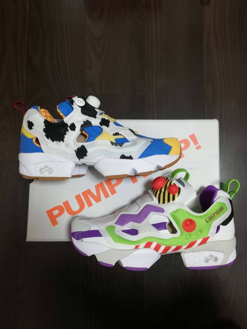 TOY STORY × REEBOK × BAIT INSTAPUMP FURY OG "BUZZ and WOODY"