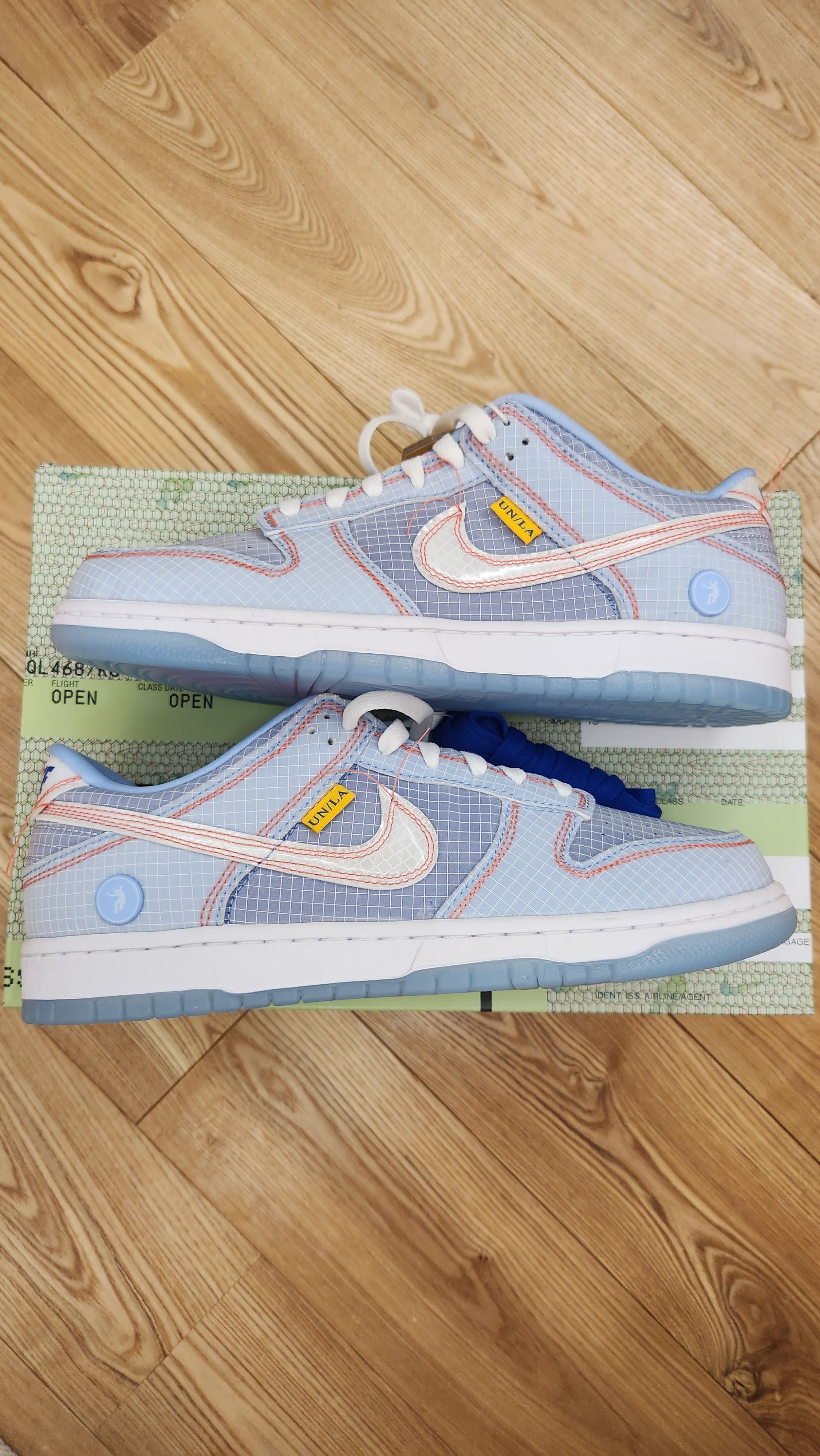 UNION × Nike Dunk Low "Argon"