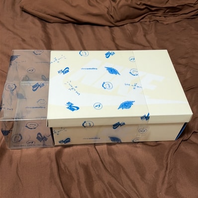 Travis Scott × fragment design × Nike Air Jordan 1 Low OG "Sail/Military Blue"