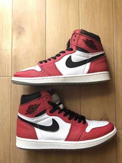 Spiderman × Nike Air Jordan 1 Origin Story "Gym Red/White/Photo Blue/Black"
