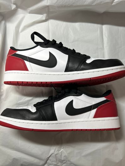 Nike Air Jordan 1 Retro Low OG "Black Toe"